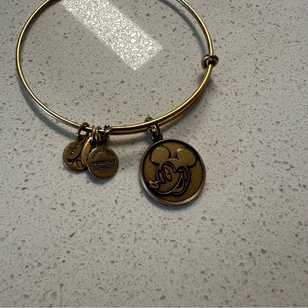 Gold Mickey Mouse Charm Alex and Ani